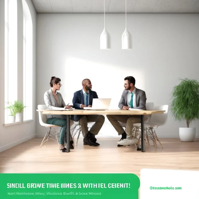 Geschäftsperson meditiert mit Blick auf Stadt